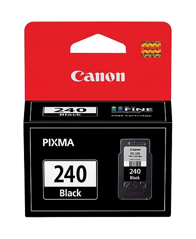 Canon Pg-240 Black Ink Cartridge for Select Pixma Mg, Mx, Ts Series Printers