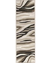 Kas Eternity Sandstorm 1083 Natural 2'3" x 7'6" Runner Area Rug