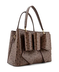 Like Dreams Remi Embossed Bow Medium Satchel Bag