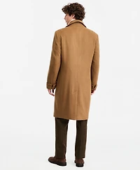 Tommy Hilfiger Men's Solid Wool Blend Modern-Fit Overcoat