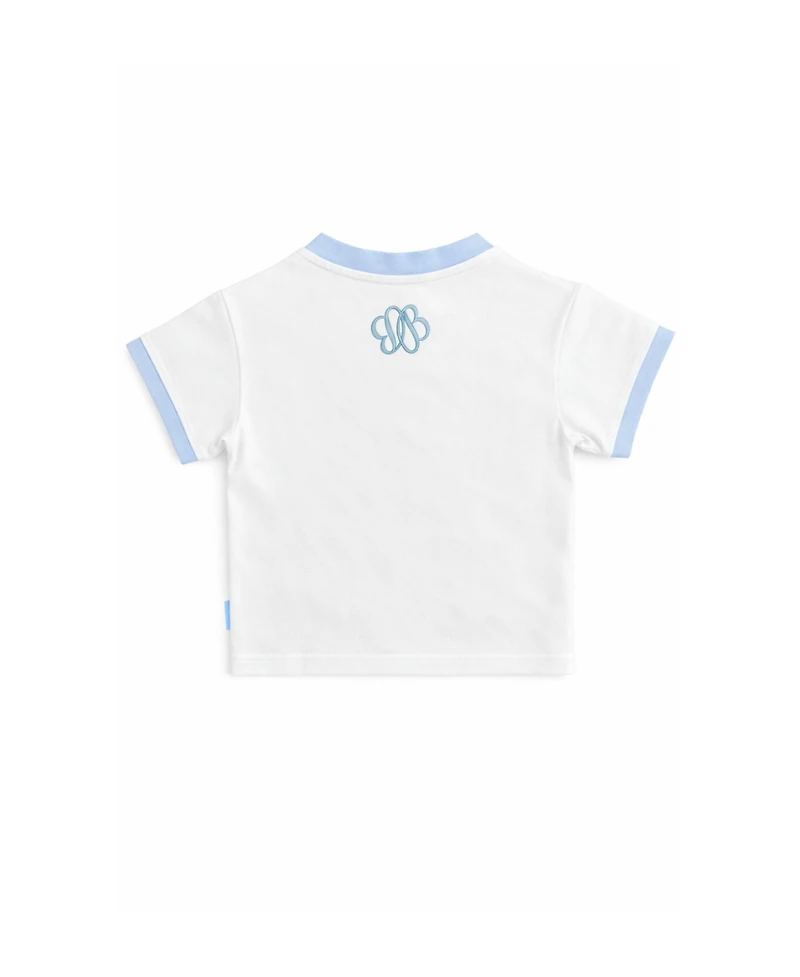 Bits & Bows Baby Boys Seersucker Pocket T-Shirt