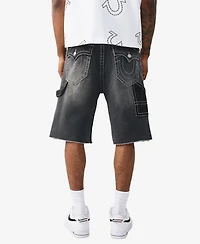 True Religion Men's Regular-Fit Carpenter Fray Shorts