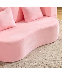 Streamdale Furniture 71" Folding Sofa Bed, Chenille Futon, Convertible