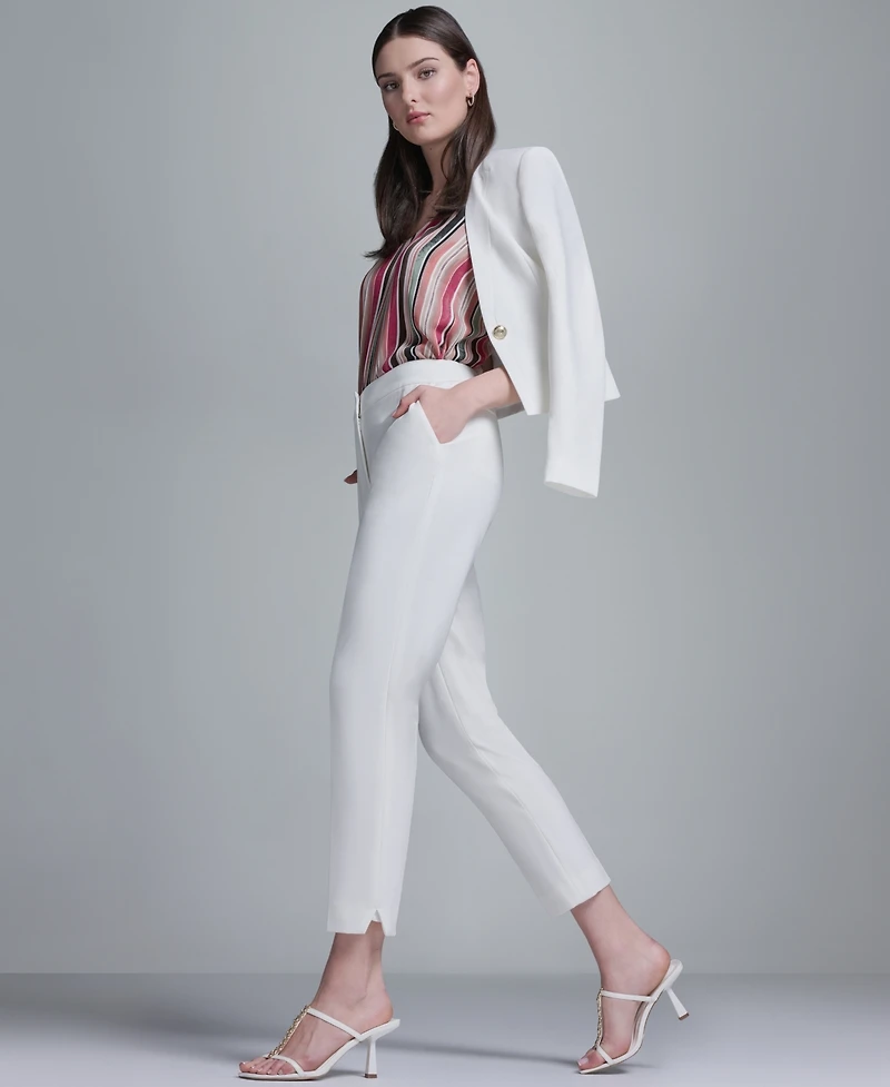 Bcbg Women's Pleated High-Rise Pants