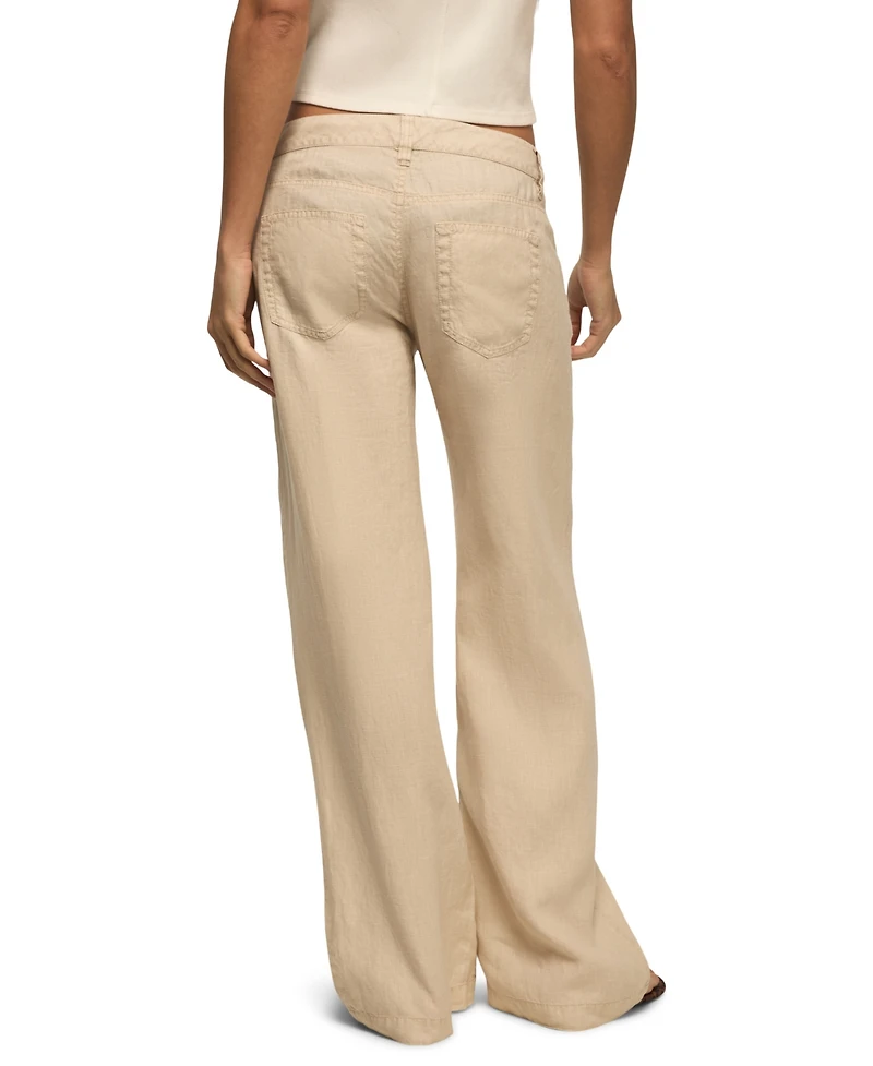Lucky Brand Women's Baggy Wide Leg Pants