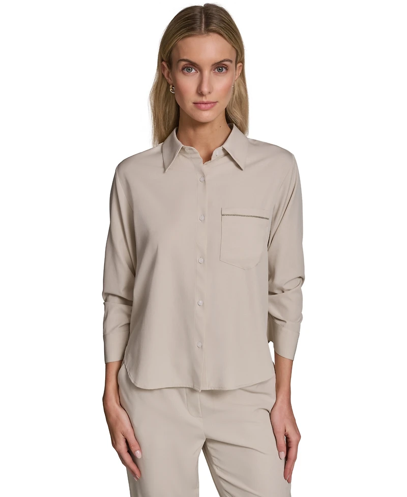 Calvin Klein Women's Button-Down Shirt