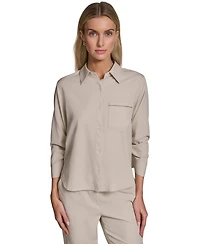 Calvin Klein Women's Button-Down Shirt