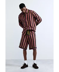 Desigual Men's Two-tone striped shirt