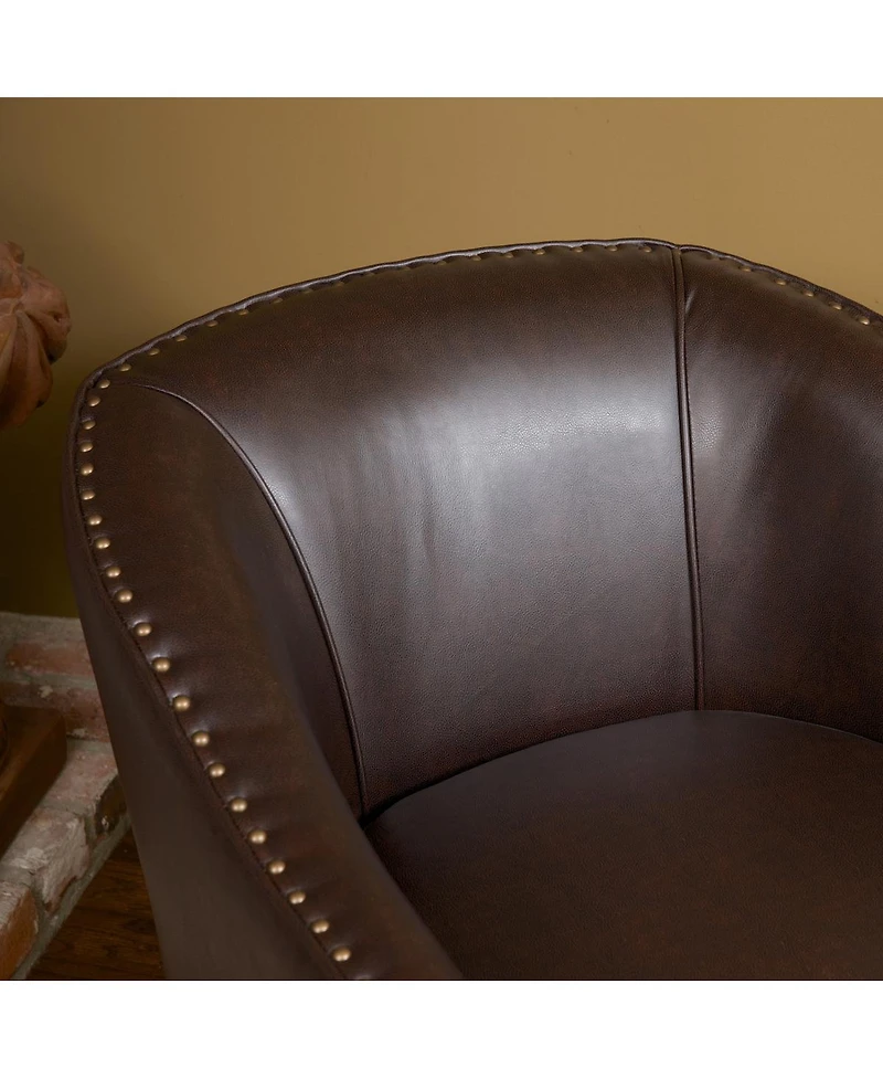 Streamdale Furniture Streamdale Bonded Leather Club Chair