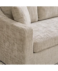 Streamdale Furniture Modern Casual Chenille Sofa - 83.86" Wide, Deep Seat, Removable Cover