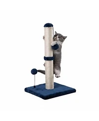Aronkl 34 X22 Tall Cat Scratcher Sisal Post Tree With Hanging Ball For Indoor Cats
