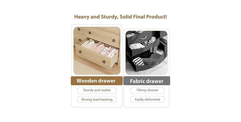 gaomon Dresser for Bedroom