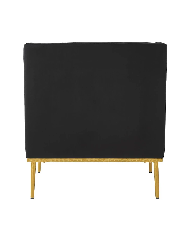 Streamdale Furniture Modern Velvet Accent Armchair