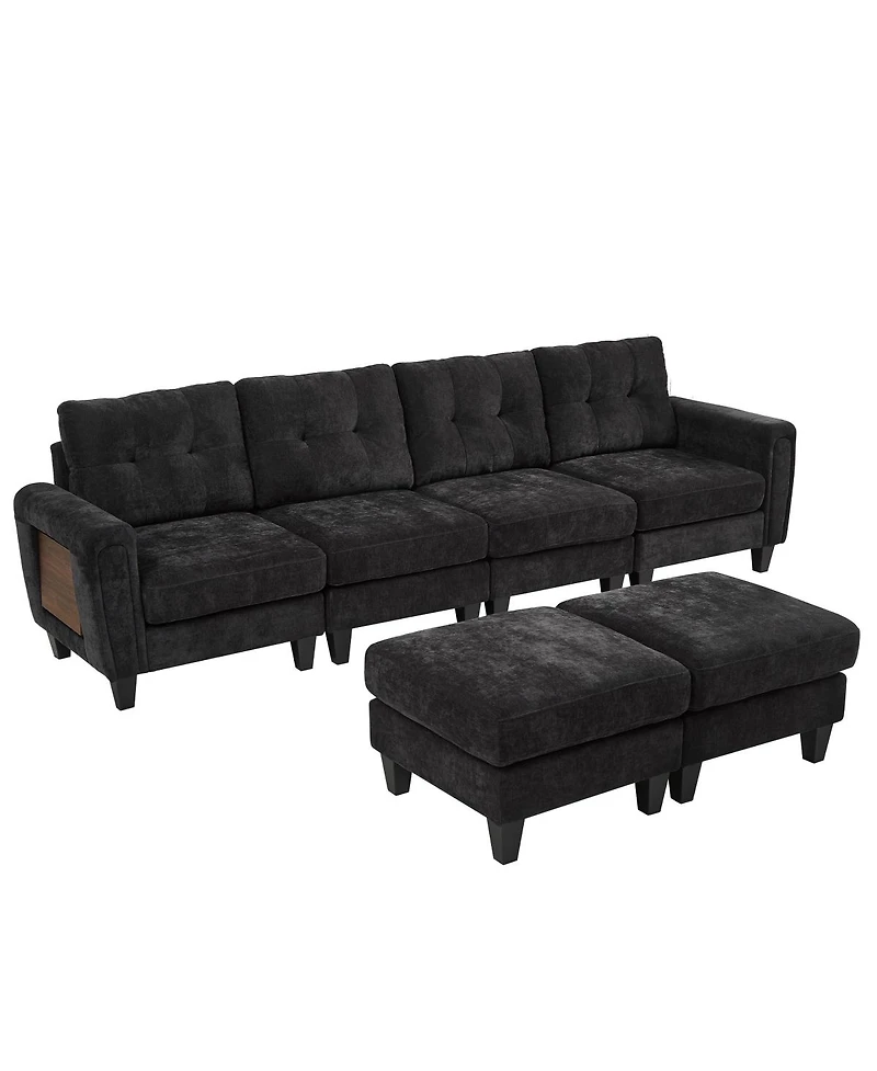 Streamdale Furniture Modern U-shaped Sectional Sofa