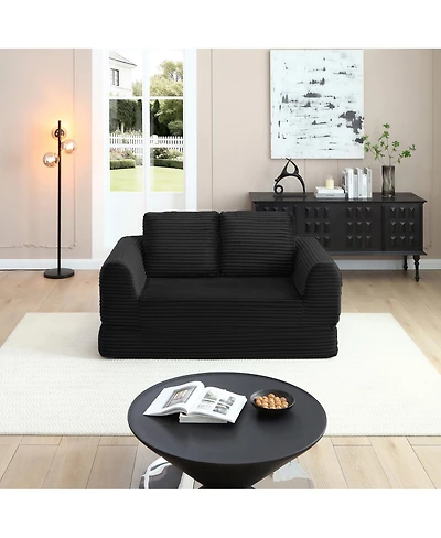 Streamdale Furniture 2-in-1 Folding Convertible Sofa Bed