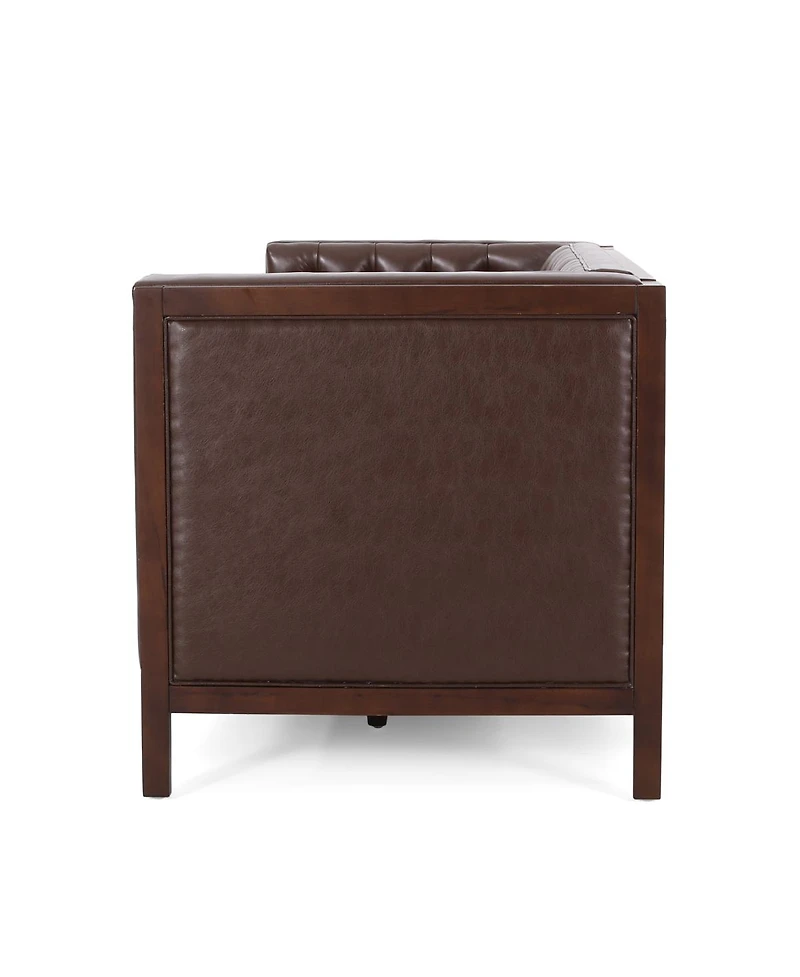 Streamdale Furniture Contemporary Upholstered Sofa with Button-Tufted Diamond Stitching