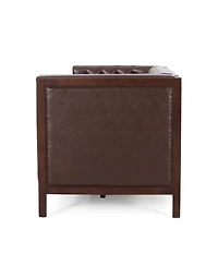 Streamdale Furniture Contemporary Upholstered Sofa with Button-Tufted Diamond Stitching