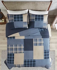 Woolrich Winter Hills Reversible 3-Pc. Quilt Set, Full/Queen