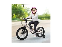 Hongge 16 Inch Kids Bike Lightweight with Detachable Training Wheels-4-7 Years