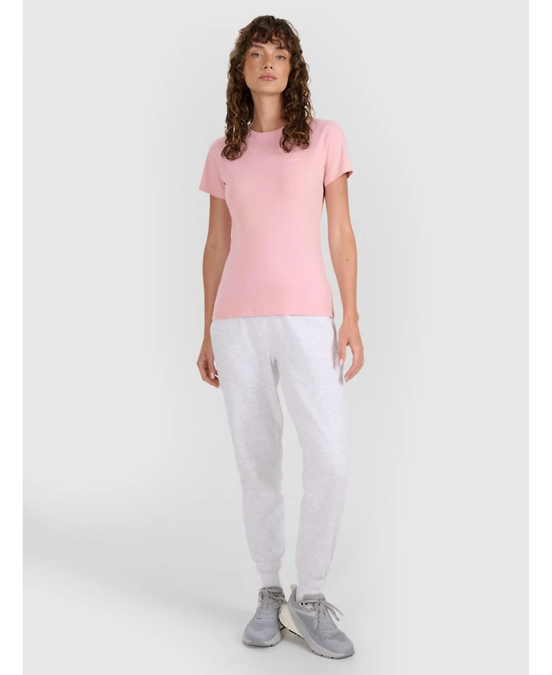 4F Women's Slim Plain T-Shirt