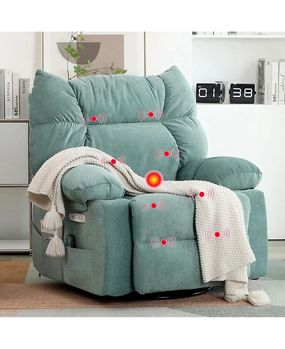 Dyhome Dining Chairs Set of 2, Kitchen Room Chairs, Mid Century Modern Upholstered Boucle