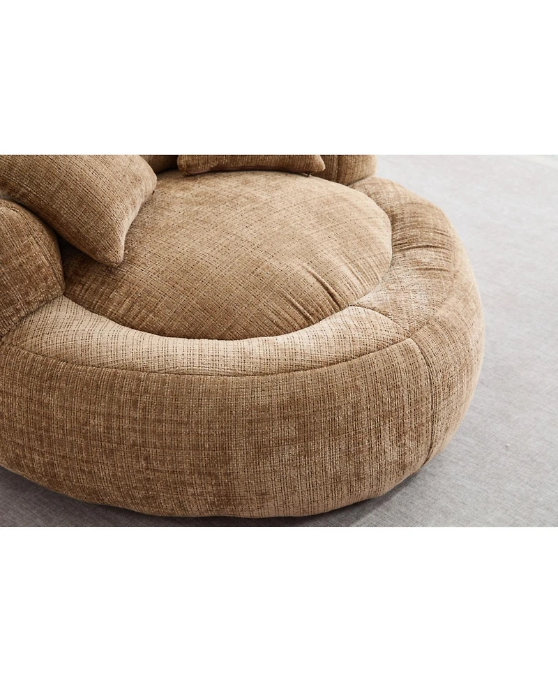 Streamdale Furniture Streamdale Foam Bean Bag Chair w/ Soft Chenille Cover