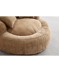 Streamdale Furniture Streamdale Foam Bean Bag Chair w/ Soft Chenille Cover