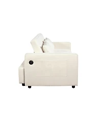 Streamdale Furniture 3 in 1 Sleeper Sofa Couch Bed