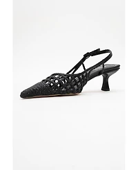 Prologue Shoes Women's Heaven Knitted Pointed Toe Pump