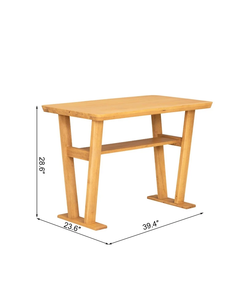 Streamdale Furniture Farmhouse Kitchen Nook Dining Set - 6 Piece