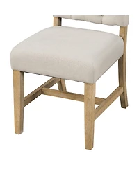 Streamdale Furniture Retro Style Extendable Dining Table Set with 4 Chairs