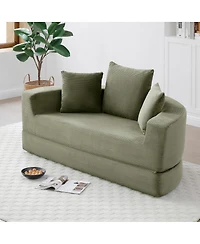 Streamdale Furniture Convertible Sofa Couch Bed, Multi-functional, Adjustable Futon for Apartment