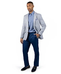 Tailorbyrd Men's Yarn Dye Windowpane Sport Coat