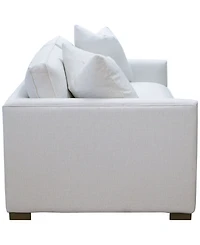 Corine 20" Upholstered Sofa with Toss Pillows