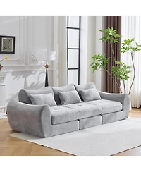 Streamdale Furniture Modular Cloud Sofa, Convertible Folding Sofa Bed
