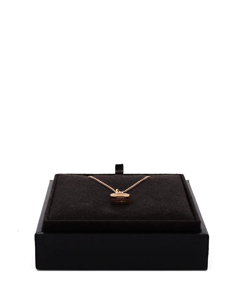 Pre-Owned Hermes Birkin Amulette Nm Pendant Necklace