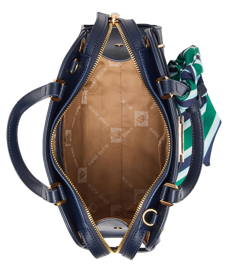 Anne Klein Belted Small Satchel Bag