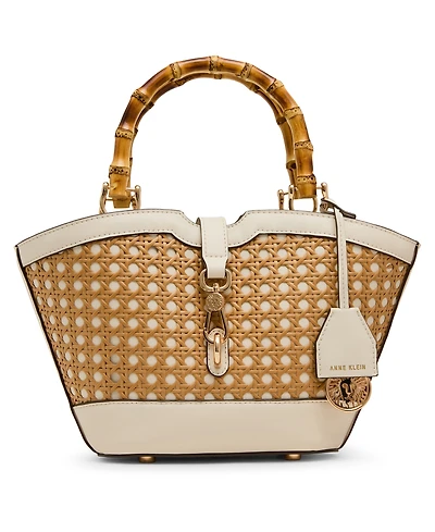 Anne Klein Rounded Medium Top Handle Tote Bag