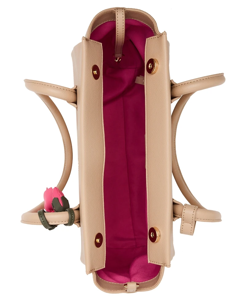 Anne Klein Bonded Large Satchel Bag