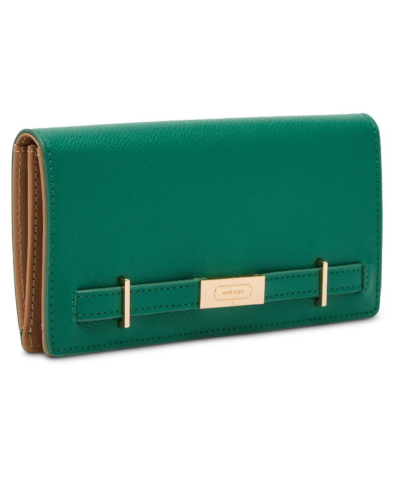 Anne Klein Belted Continental Bifold Wallet