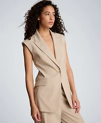 Kenneth Cole Women's Open Back Strap Vest