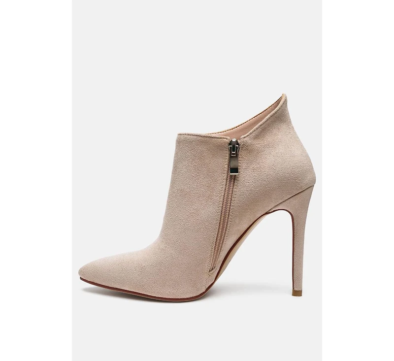 Nyxa Womens Stiletto Ankle Boot