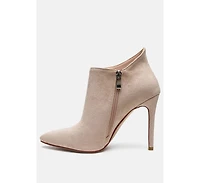 Nyxa Womens Stiletto Ankle Boot