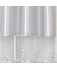 Rt Designers Collection Polyester Bethany Embroidered 3 Piece Kitchen Curtains Tier & Swag Set