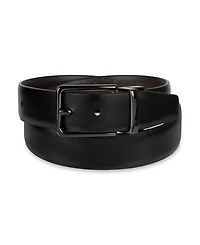 Calvin Klein Boy's S-xl Two-In-One Reversible Smooth-To-Saffiano Dress Belt