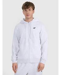 4F Men's Men s Zip-Up Sweatshirt With A Hood