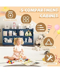 Rainsken 5 Cube Kids Bookcase