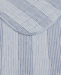 Tommy Bahama Home Bahama Weekend Stripe Cotton Reversible 3-Pc. Quilt Set