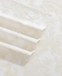 Tommy Bahama Home Legacy Fronds 200-Thread Count Washed Cotton 4-Pc. Sheet Set, Queen