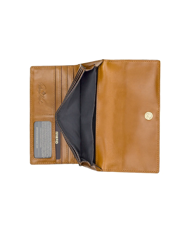 Patricia Nash Bosa Leather Mini Wallet
